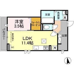 D-ROOMときめき東の物件間取画像